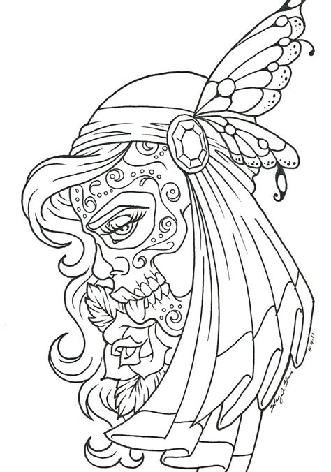 Adult Tattoo Coloring Pages At Getcolorings Free Printable