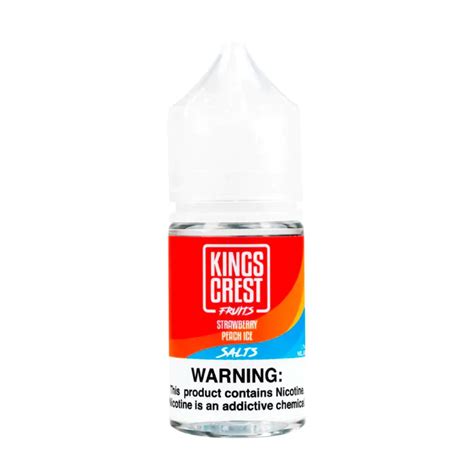 Strawberry Peach Ice Salt King Crest Fruits Apache Vape E Shop