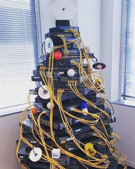 Geekiest christmas tree ever! Switchmas tree :-) #geek #switch # ...