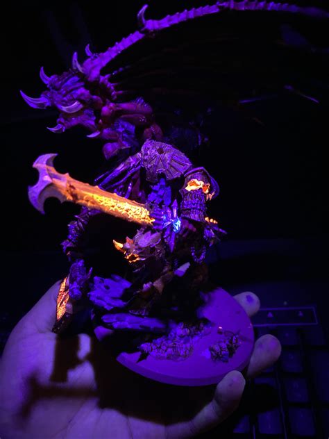 My angron (first ever primarch model. I'm still a bit of a newbie at ...