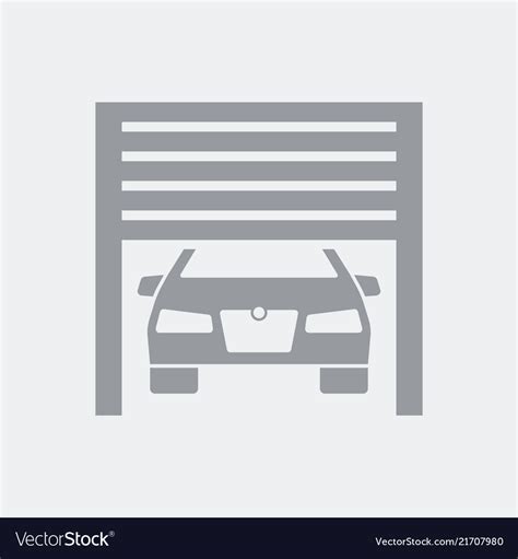 Garage car Royalty Free Vector Image - VectorStock