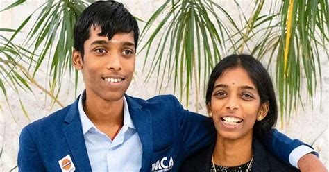 Vaishali Rameshbabu R Praggnanandhaa Becomes Indias First Sibling