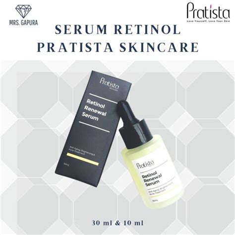 Pratista Retinol Renewal Serum 30ml Lazada Indonesia