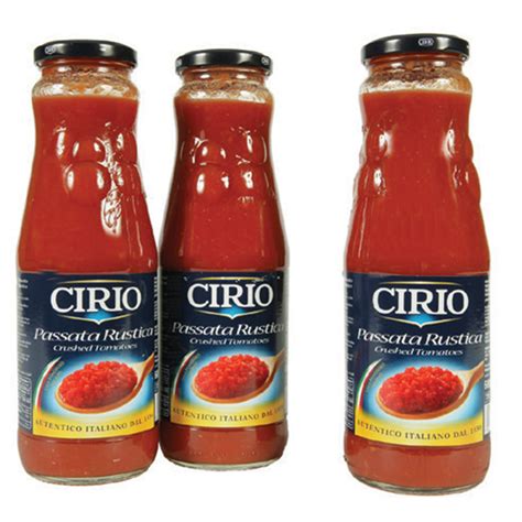 Cirio Passata Rustica 3 X 680g Costco Uk