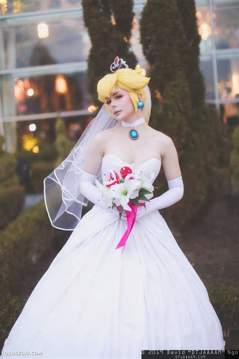 Jenna Lynn Meowri Princess Peach Naked Cosplay Asian Photos