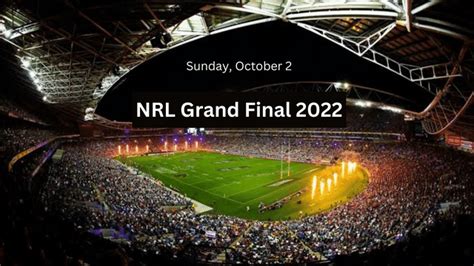 Nrl Grand Final 2022 Live