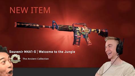 Souvenir M4a1 S Welcome To The Jungle Opening Youtube