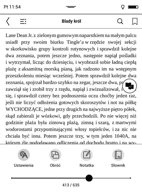 Jak zmienić czcionkę na czytniku PocketBook NaCzytniku pl