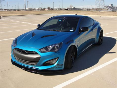 2013 Hyundai Genesis Coupe 2 0T R Spec Widebody Former SEMA Car Recaro