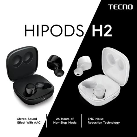 Tecno Forays Into The True Wireless Space With Hipods H2 Aims To