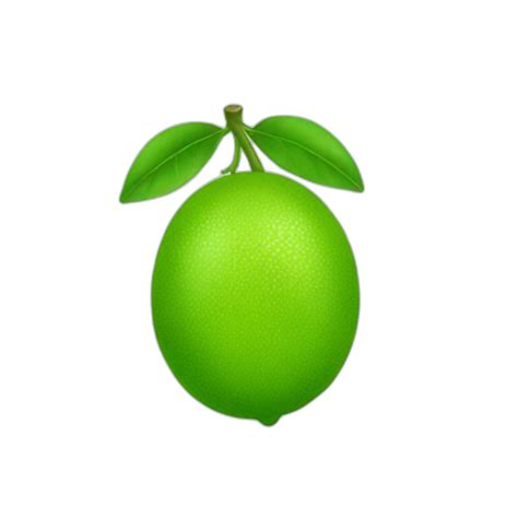 Ice Creme Lime AI Emoji Generator