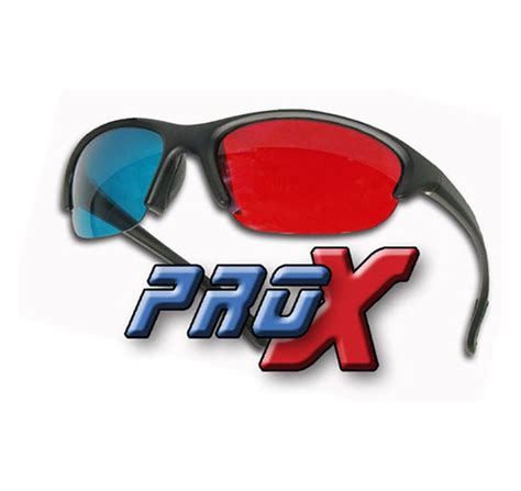 Pro X Professional Anaglyph 3d Glasses Rainbow Symphony