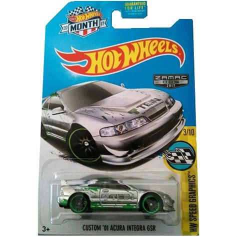 Hot Wheels ZAMAC Custom Acura Integra GSR Price Guide