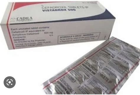 Vistadrox Mg Cefadroxil Tablets At Rs Stripe Antibiotic In