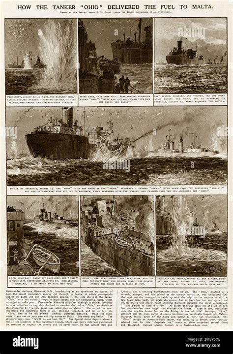 How The Tanker Ohio Delivered Fuel To Malta During The Second World War