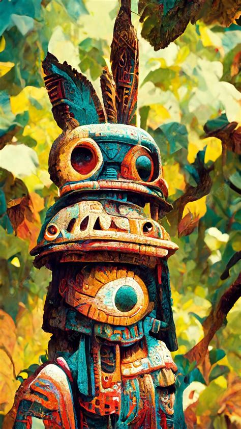 Premium Photo | Forest maya ancient culture aztec and inca civilization ...