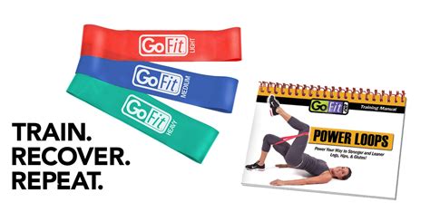 Gofit Power Loops By With Laminated Training Manual Resistance Power Loops To