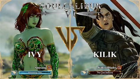 SoulCalibur VI Amesang Ivy VS KillerofBlades Kilik Xbox Series