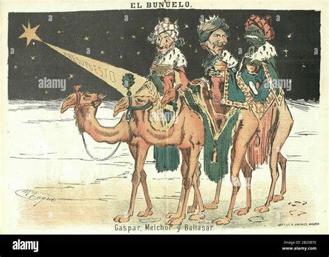 Gaspar Melchor Y Baltasar De Luque Stock Photo Alamy