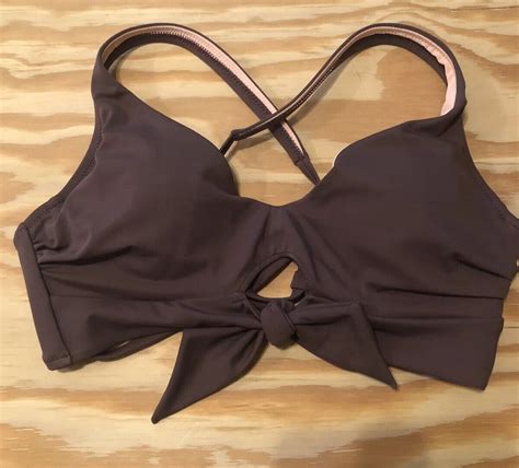 Women S Bralette Bikini Top Shade Shore Dark Mauve B EBay