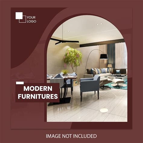 Premium PSD Elegant Modern Furniture Free Template Psd