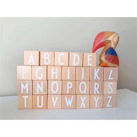 Jual Mainan Edukasi Anak Balok Kayu Huruf Angka Alphabet Number