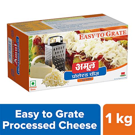 Buy Amul Processed Cheese Block Easy To Grate Online At Best Price Of