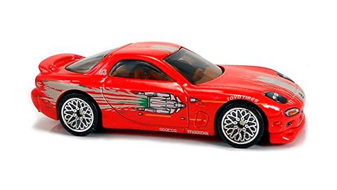 Premium Hot Wheels Mazda Rx Fast Furious Gjr Red
