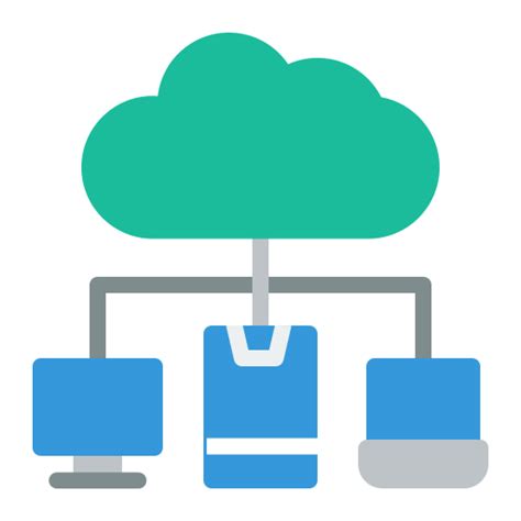 Cloud Networking Generic Color Fill Icon