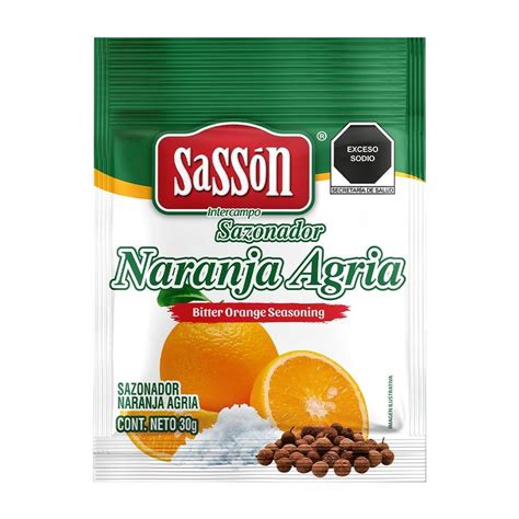 Sazonador Sassón de naranja agria con 30 g Walmart