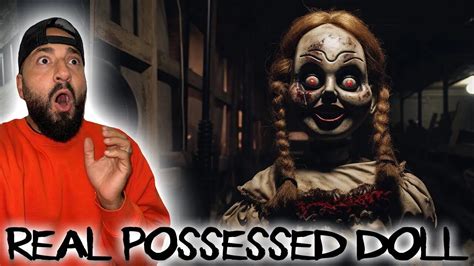 Real Possessed Annabelle Doll Comes To Life In A Haunted House Caught