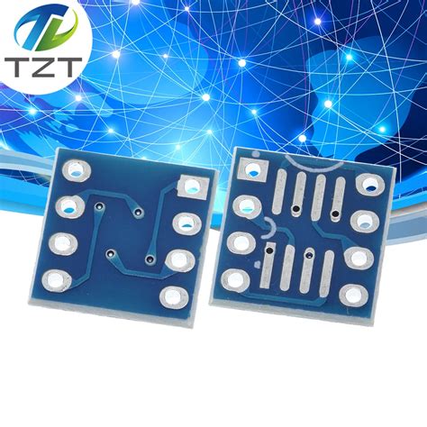 10PCS SOP8 SO8 SOIC8 ZU DIP8 Interposer platine pcb Board Adapter ...