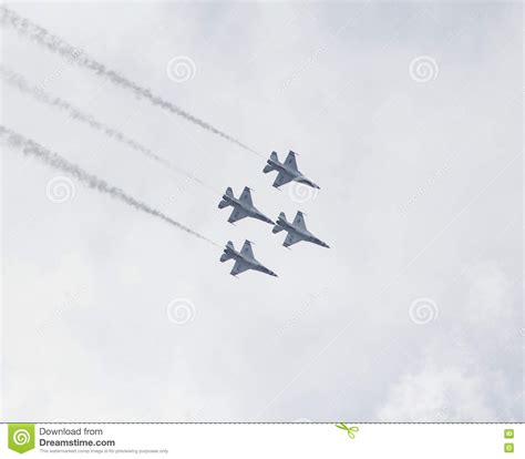 Air Force Jets in Formation Stock Image - Image of flying, plane: 77938167