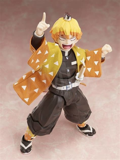 BUZZmod Demon Slayer Zenitsu Agatsuma 1 12 Scale Action Figure