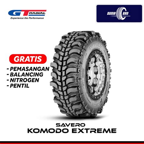 Jual Ban Mobil GT Radial SAVERO KOMODO EXTREME 29 X 9 5 R15 Shopee