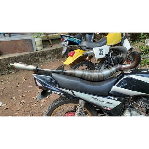 Jual Knalpot Racing RXZ RZR 135 Cc Model Paip On Original Spek Pro