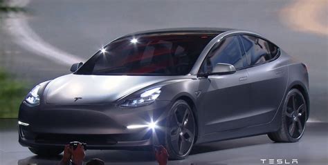 Tesla Model 3 Unveiled Picture 671340 Car News Top Speed