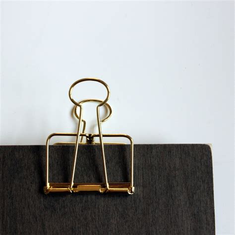 Hanging Clipboards Black Brass Binder Clip Style Clipboard Etsy