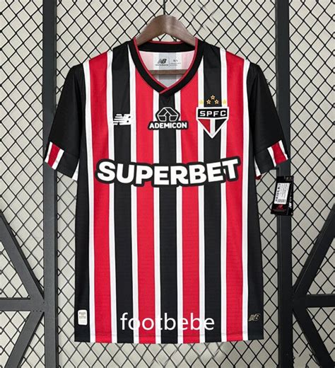 Maillot São Paulo 2024 2025 exterieur Avec parrainage Footbebe