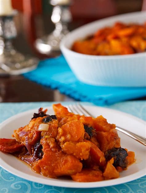 Carrot Sweet Potato Tzimmes The Vegan Atlas