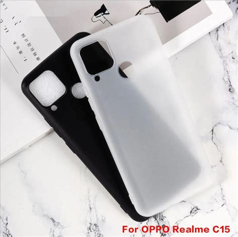 For OPPO Realme C15 Case Anti Knock Soft TPU Case For OPPO Realme C15