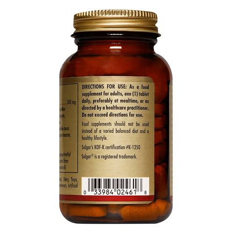 Solgar Rutin, 500mg 100 Tablets - VictoriaHealth