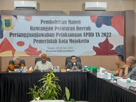 Silpa Apbd Sentuh Rp Miliar Dprd Kota Mojokerto Perencanaan