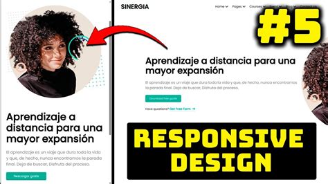 Responsive Design con CSS Cómo CREAR una PAGINA WEB COMPLETA con HTML