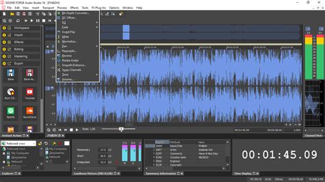 MAGIX SOUND FORGE Audio Studio 16 1 1 54 Multilingual Audio Video