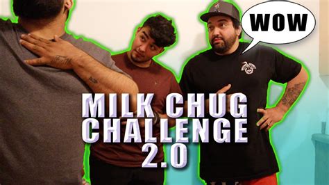 Milk Chug Challenge 2 0 Youtube