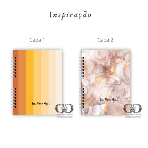 Caderno Inspira O Impresso Gabi Giacomoni Ateli