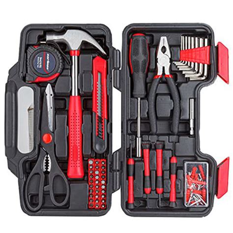 Getuscart Cartman Red Pk Tool Set General Household Hand Tool Kit