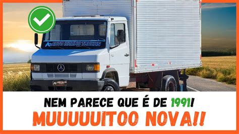 Não da para acreditar que esse MB 709 c báu é de 1991 de tão novo