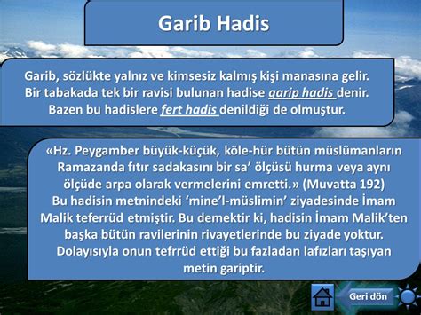 HADİS ÇEŞİTLERİ ppt indir